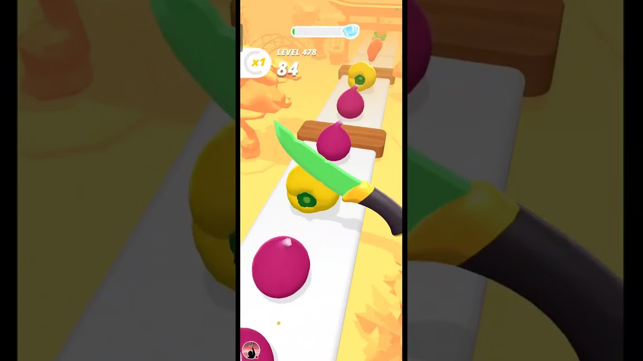 Perfect Slices Live Now Gameplay Part of 17 🍎🔪#perfect_slices#live#shortslive