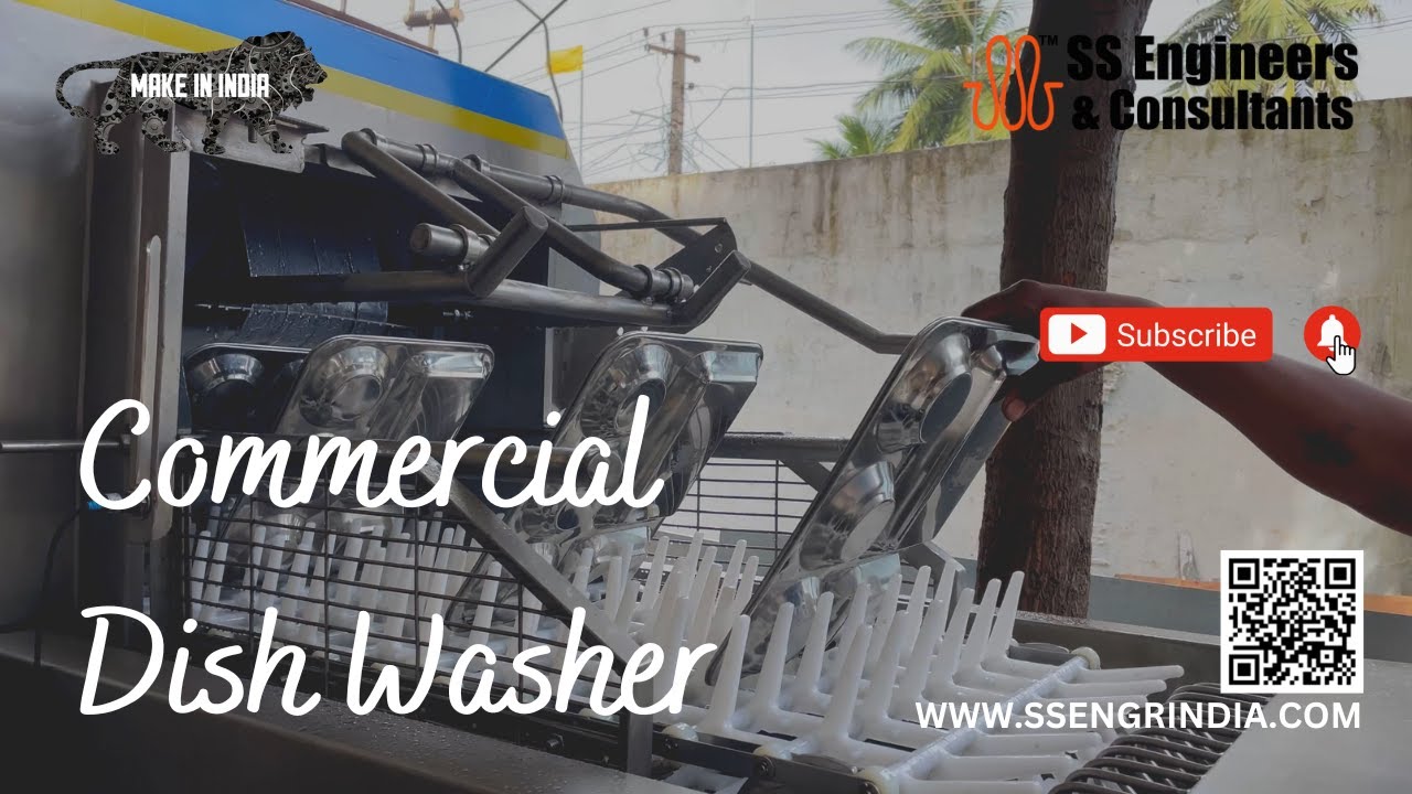 Commercial dishwasher | Conveyor dishwasher #dishwashers #ssengrindia