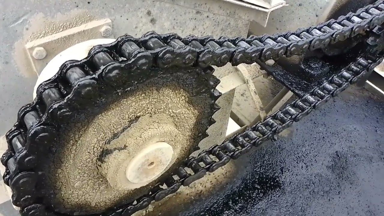 # Hot mix plant warking process for road construction