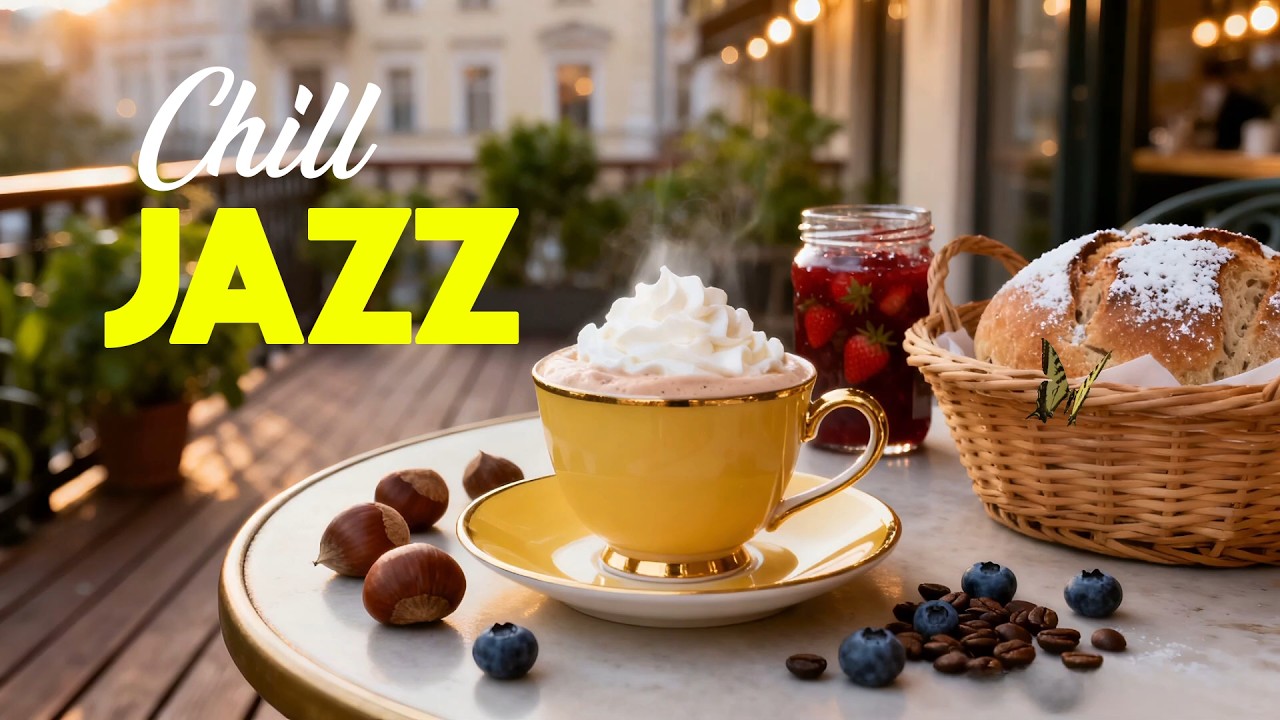 Calm Chill Jazz Music 💫 Bossa Nova Instrumentals for  Stress Relief & Peaceful Moments