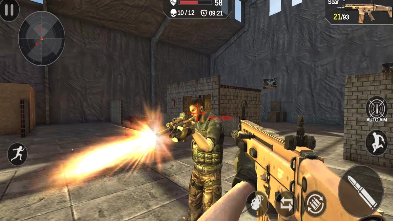 Gun Ops : Anti-Terrorism Commando Shooter - Android GamePlay - FpS Shooting Game. #5