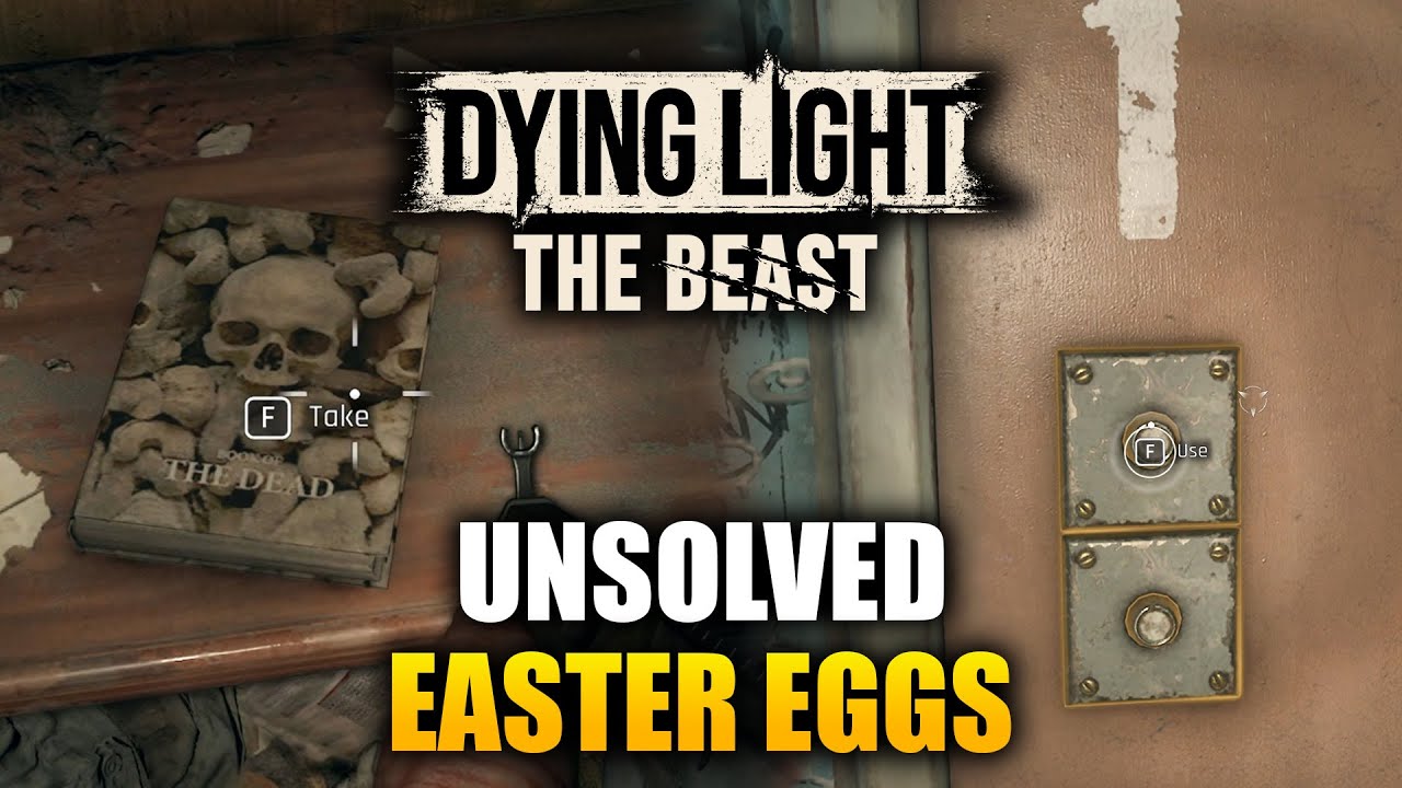 Dying Light The Beast - Unsolved Easter Eggs (Book of the Dead & Elevator Buttons)