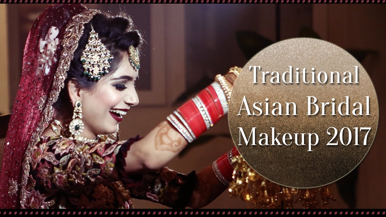 Traditional Asian Bridal Makeup | Real Bride Makeup Tutorial | Krushhh by Konica