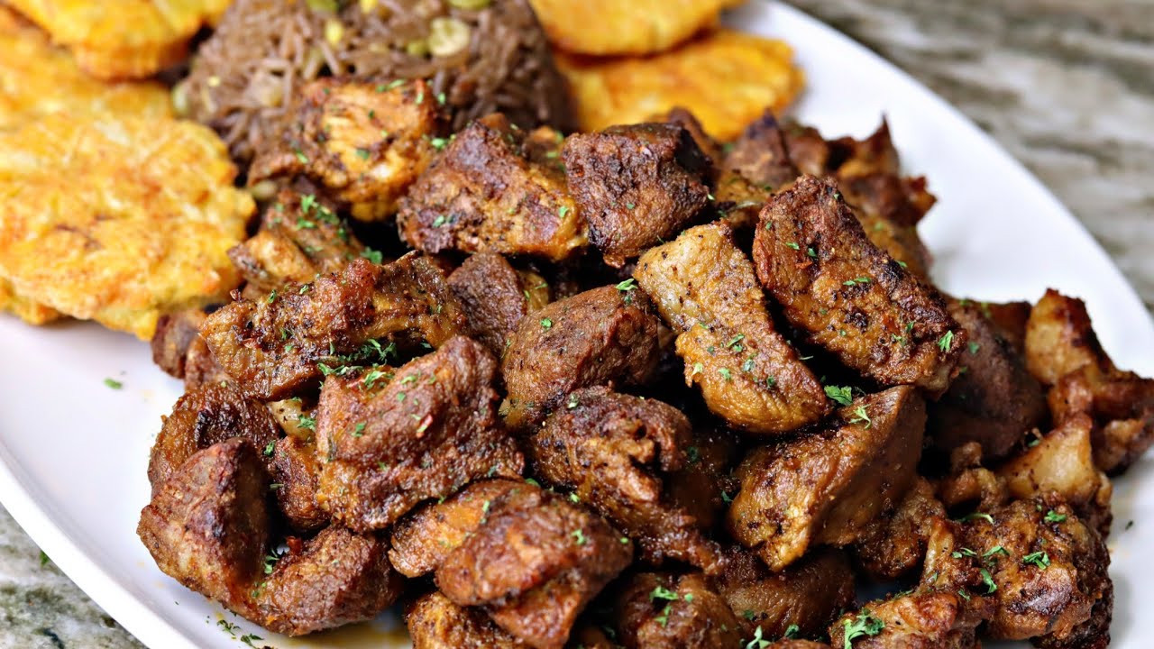 Рецепт жареной свинины по-гаитянски | GRIOT 🇭🇹