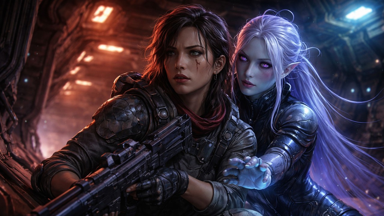 The Alien Girl I Rescued Won’t Let Anyone Near Me… And I Don’t Know Why