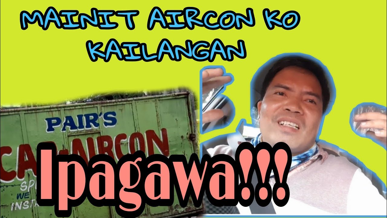 MAINIT ANG AIRCON KO KAILANGAN  IPAAYOS MUNA!!! (JOMARIAN TV)