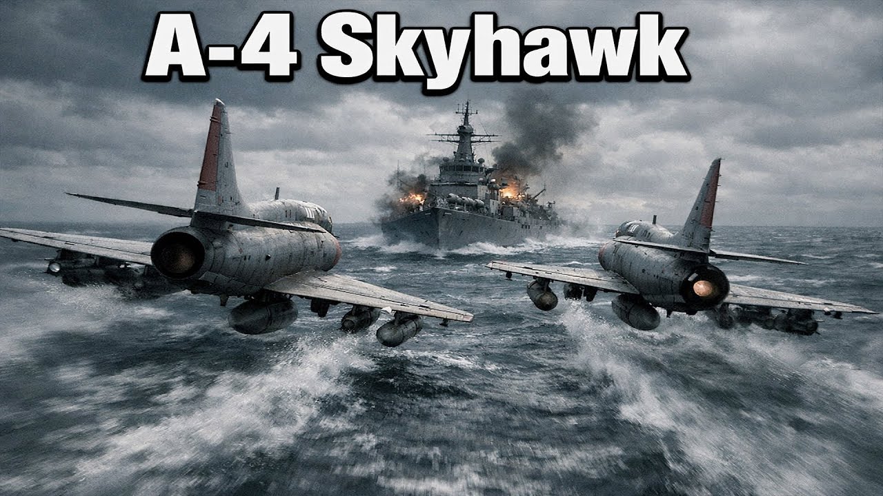 Как A-4 Skyhawk потопили британские корабли