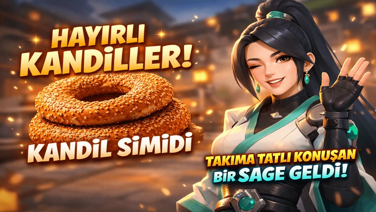 TAKIMDAKİ SAGE ÇOK TATLI KONUŞUYOR| HAYIRLI KANDİLLER| ÇEKİLİŞ AÇIKLANDI | VALORANT GAMEPLAY