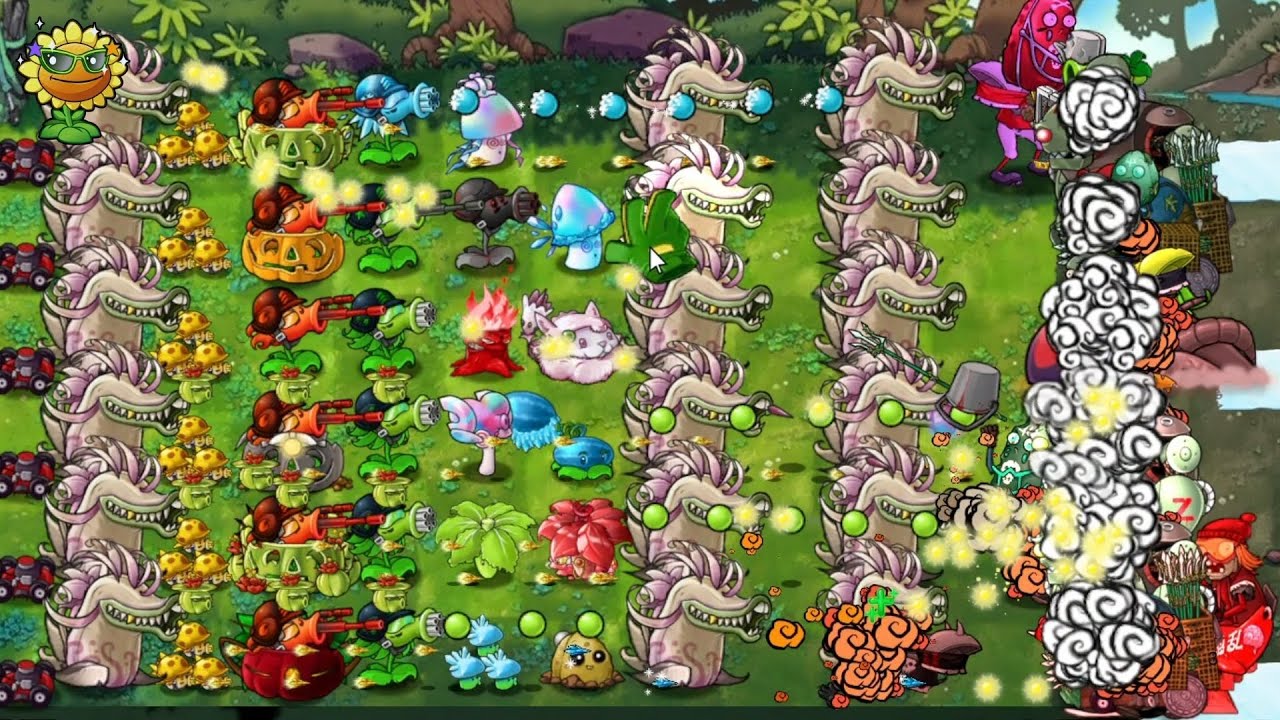 PvZ Fusion : Plants Uniq Trap vs All Zombies #17