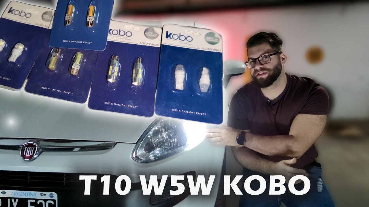 LEDs T10 W5W para vehículos! - probamos linea Kobo -
