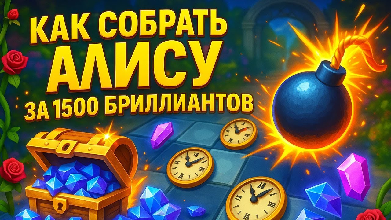 АЛИСА ЗА 1500 БРИЛЛИАНТОВ ✪ БИТВА ЗАМКОВ CASTLE CLASH