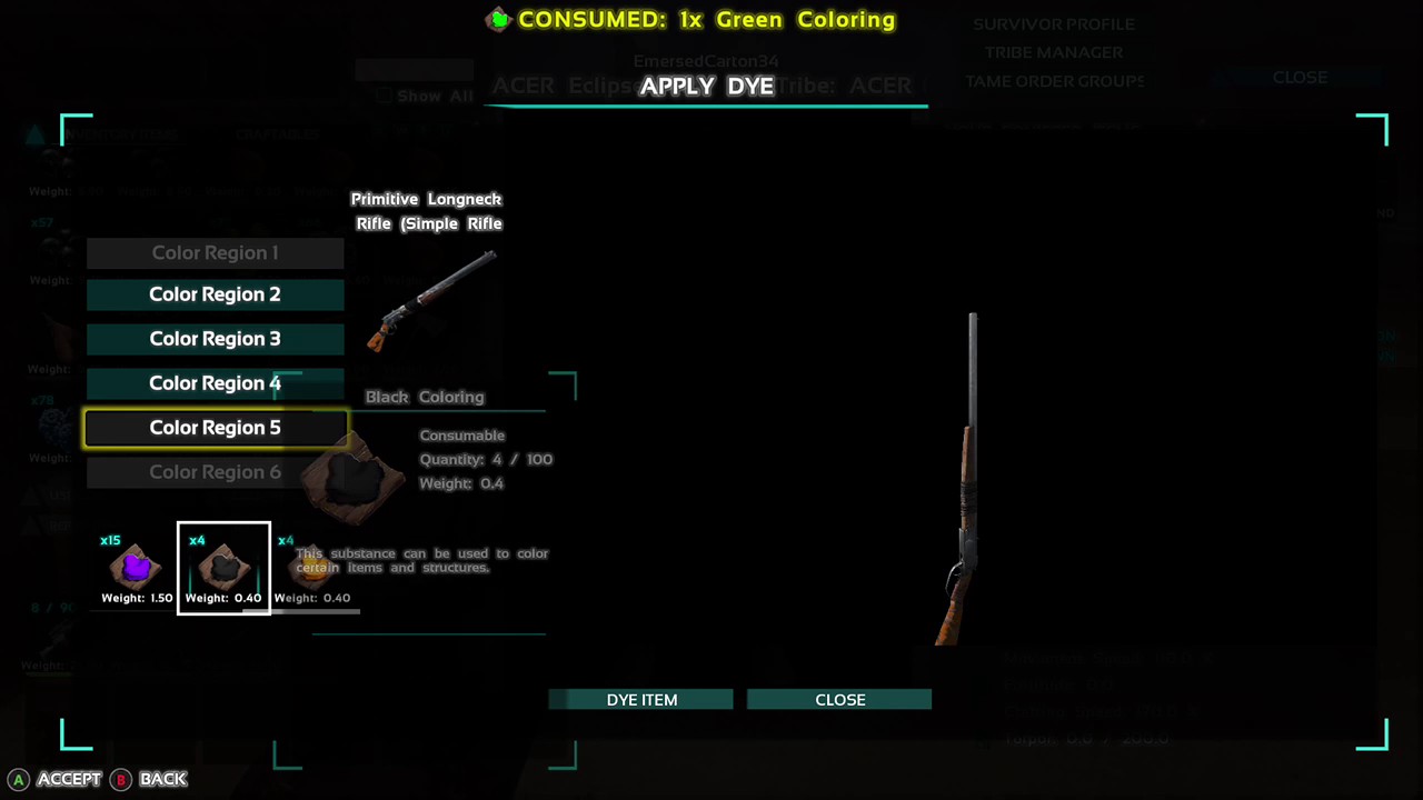 How to make ACER Camo (Woodland) in ARK Tutorial