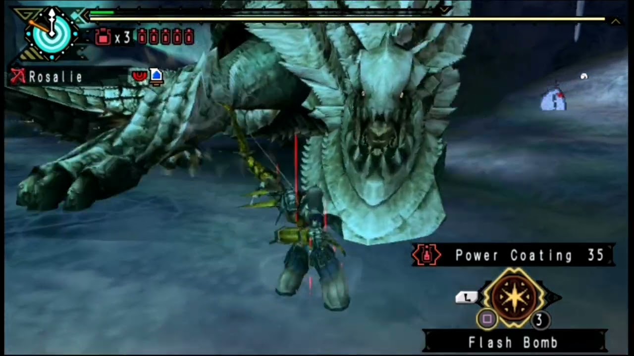MHP3rd Bow vs. Ukanlos 4:53 Solo Heroics