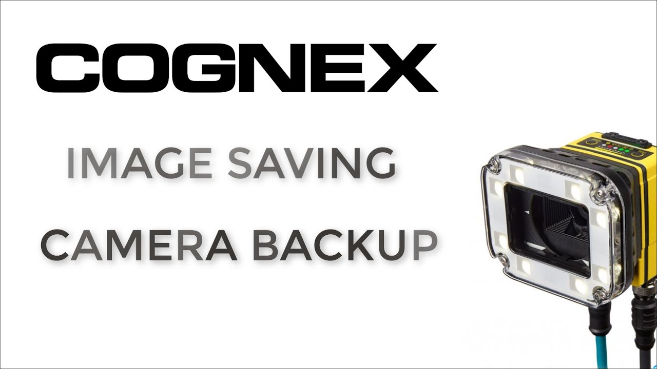 How To: Cognex In-Sight - Image Saving & Job Backup
