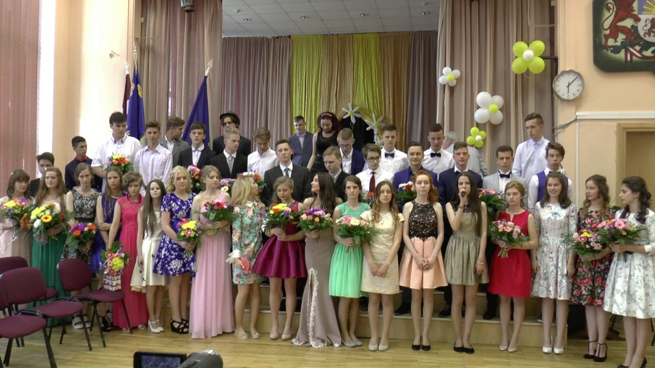 KVS. Vipusk 2017 - 9 kl. Выход выпускников, песня.