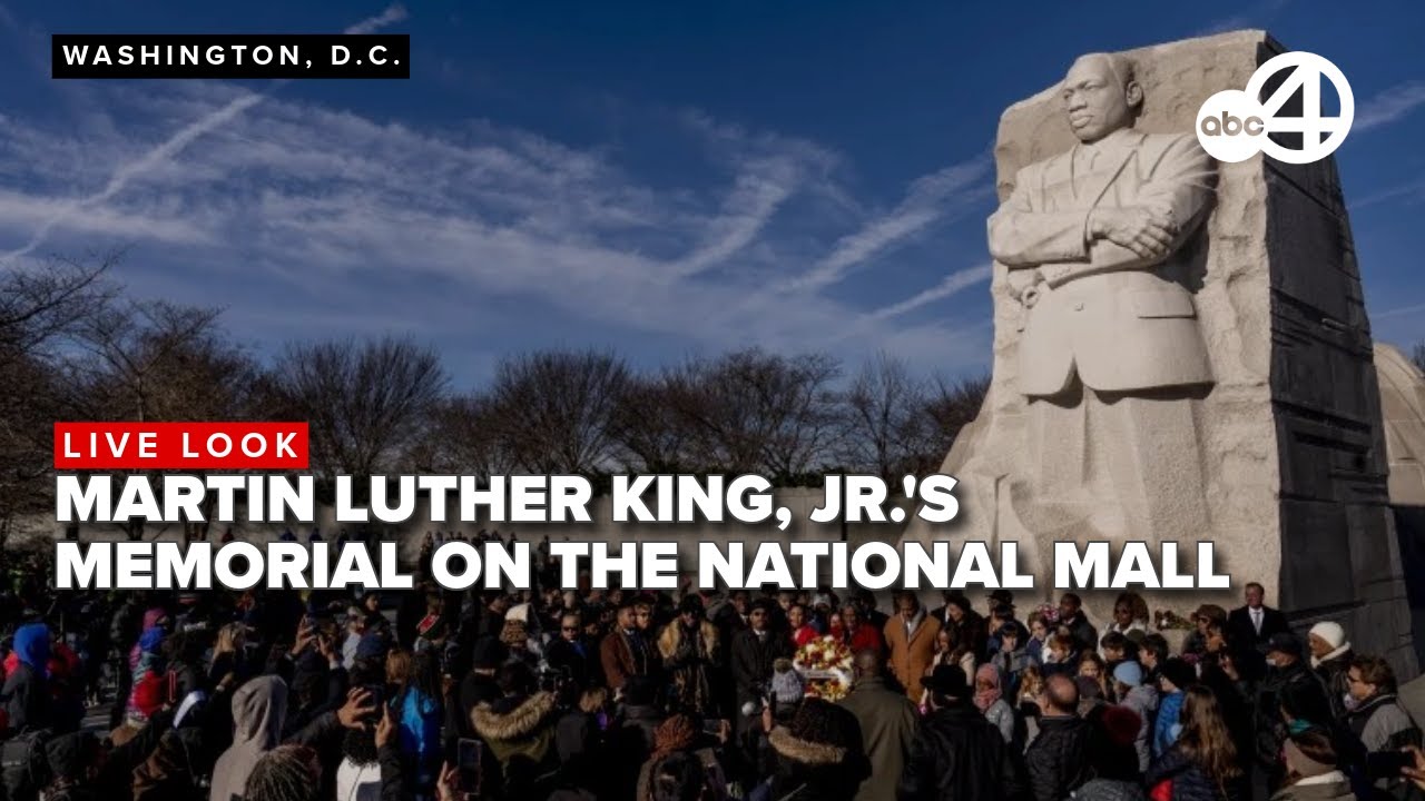 LIVE: look at the Martin Luther King, Jr. memorial in Washington, D.C.