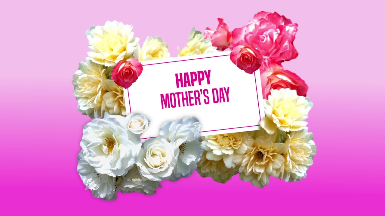 Happy Mother's Day! - Animated Card Roses
