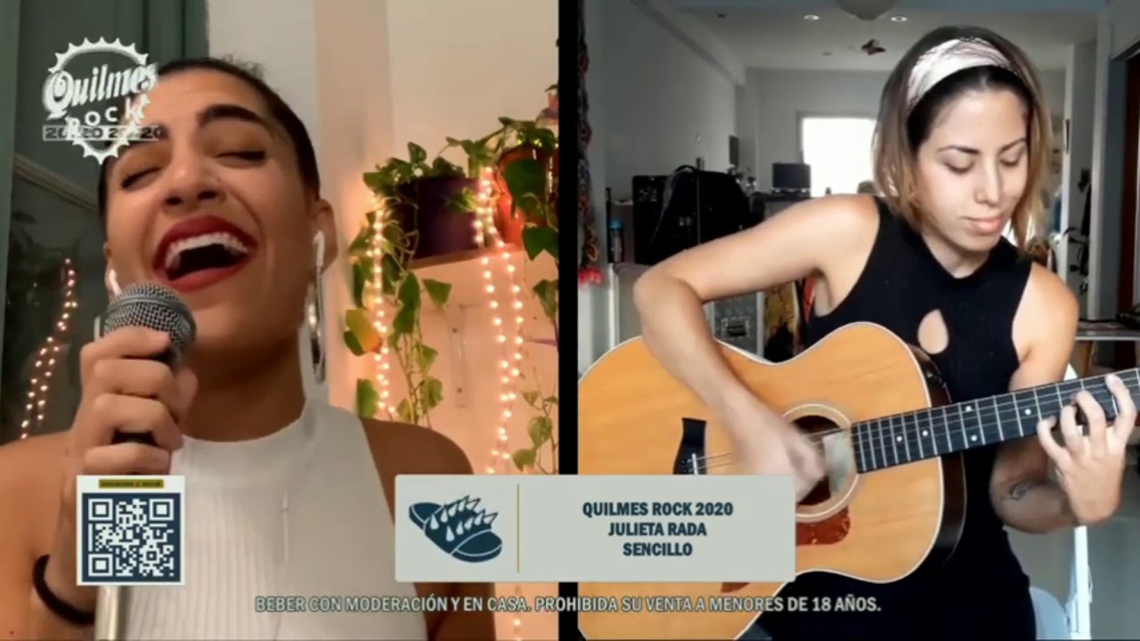 Julieta Rada - Sencillo (Quilmes Rock 2020)