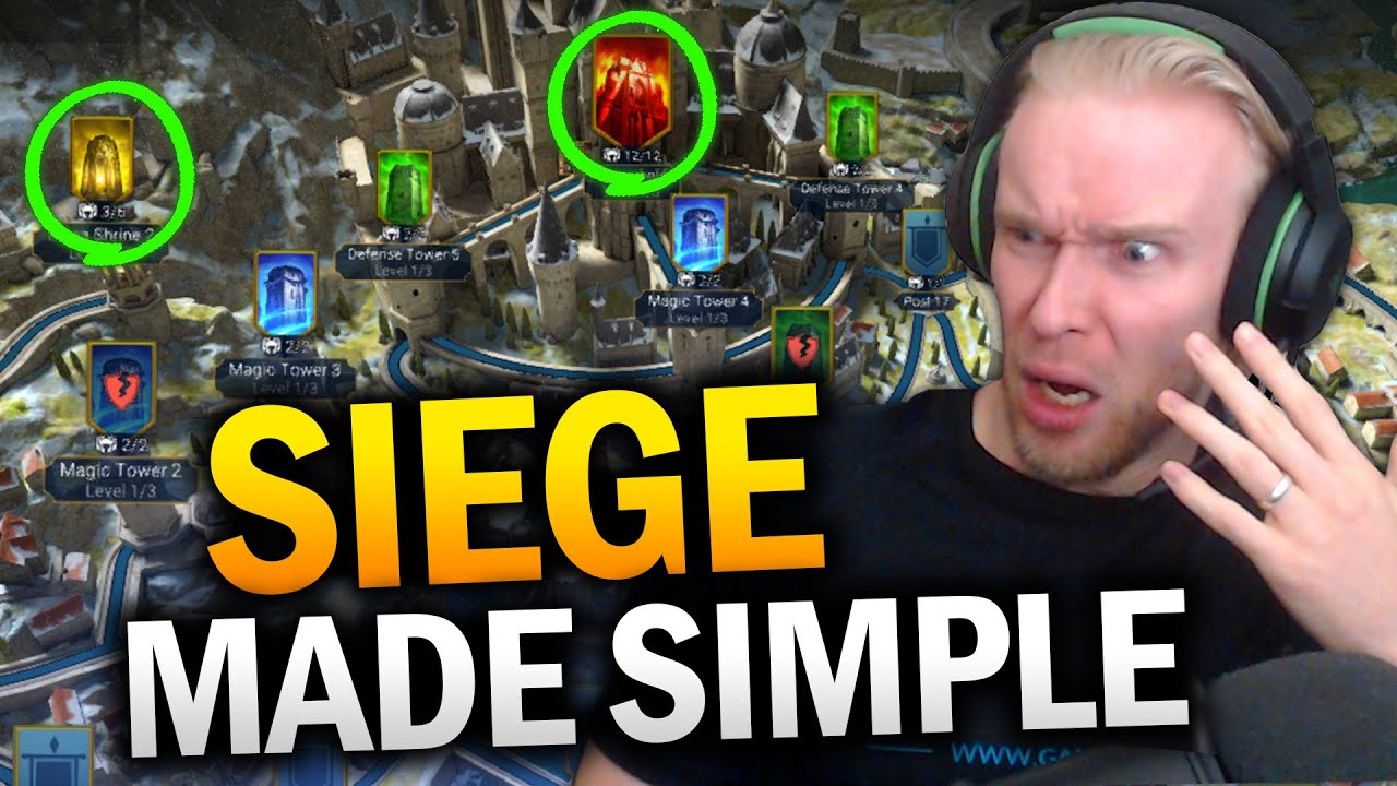 CLAN SIEGE MADE EASY - 5 Tips for FREE REWARDS - Raid: Shadow Legends Guide