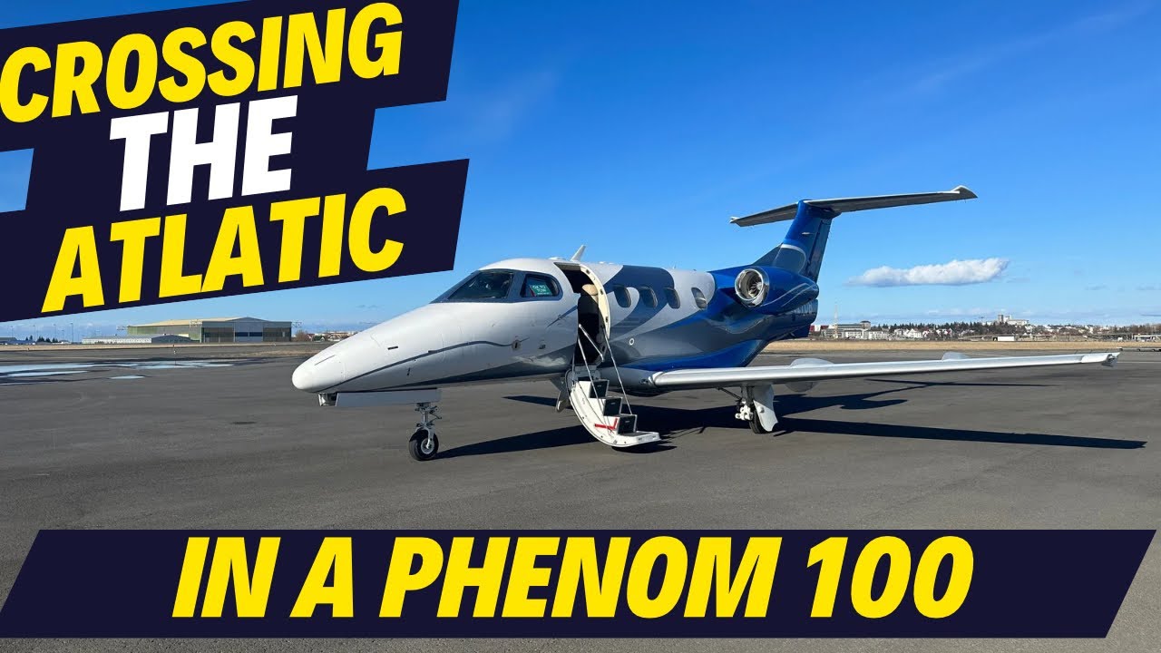 Flying to DUBLIN | Crossing in a Tiny Jet (3 of 4)