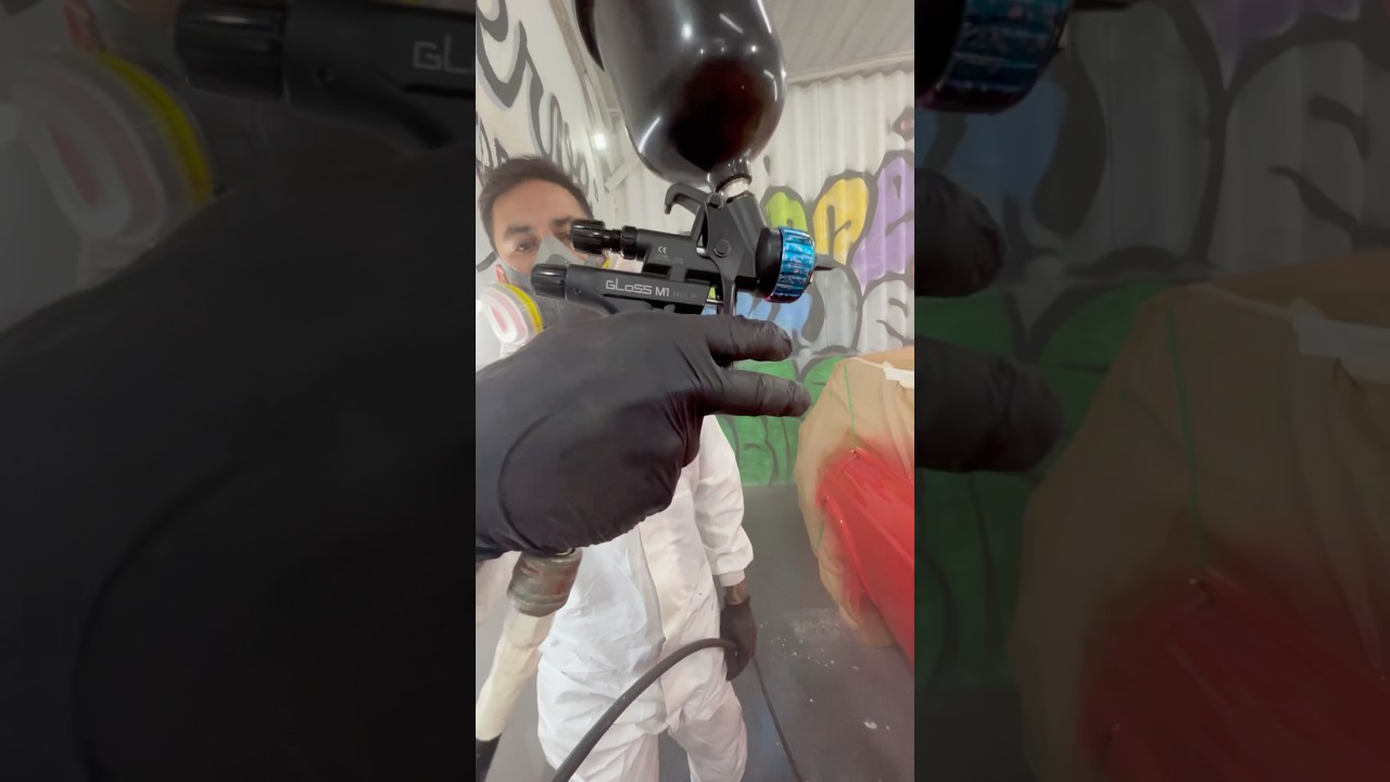 Italco Gloss M1 #funilariaepintura #pinturaautomotiva #details #pintura #automobile #oficina #paint