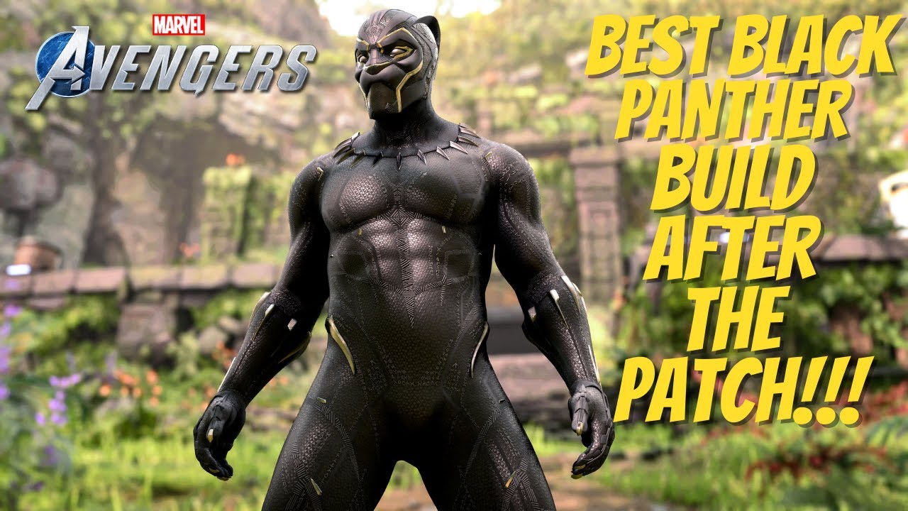 THIS MELTS EVERYTHING!!! INSTANT BATTERY BLACK PANTHER BUILD | MARVEL'S AVENGERS