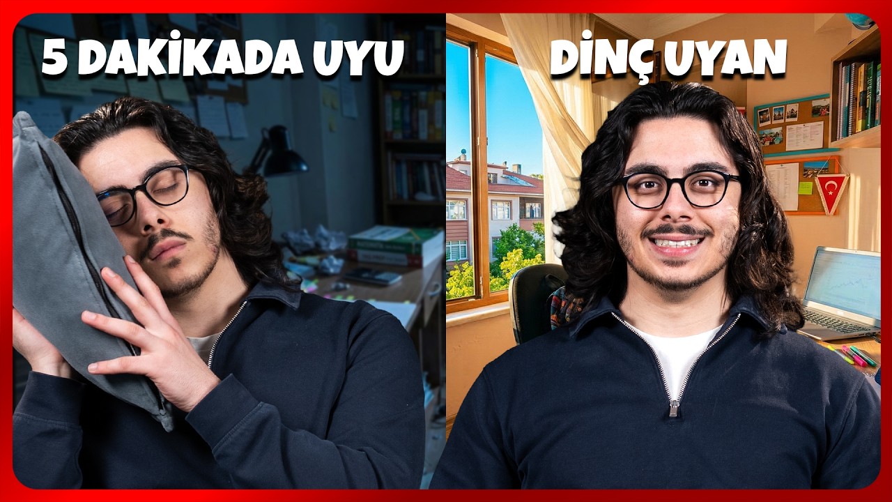 YKS Senesi Bilimsel Uyku Rehberi | 5 Dakikada Uykuya Dal ve Dinç Uyan