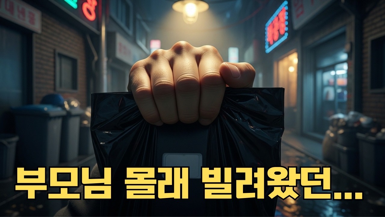 방문 잠그고 이불 뒤집어쓰던 그날 밤... 검은 봉지 속 비디오의 정체