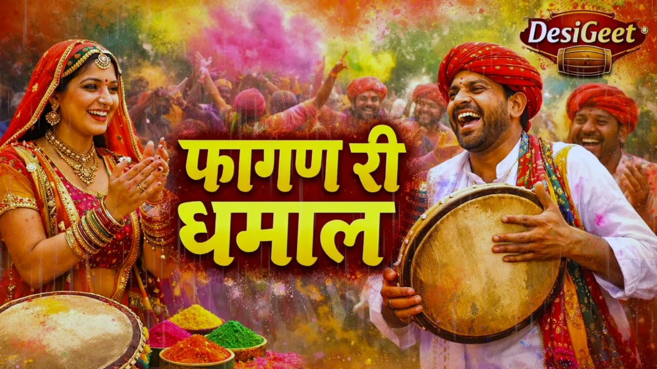 फागण री धमाल | Chang Rajasthani Holi Song | Traditional Phagun | DesiGeets