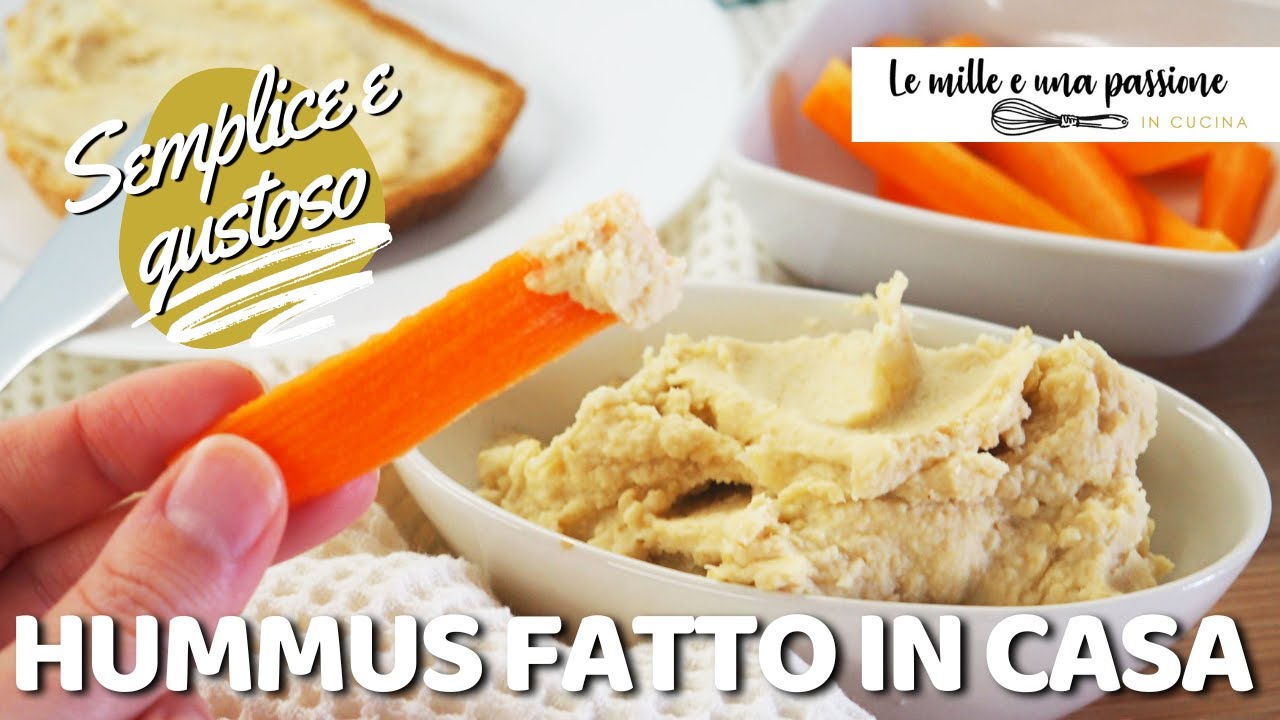 Come fare l’hummus perfetto a casa – la mia ricetta semplice e golosa