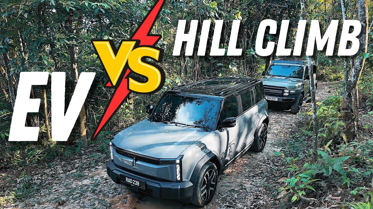 EV vs Hill Climb – Real Test With iCAUR EV