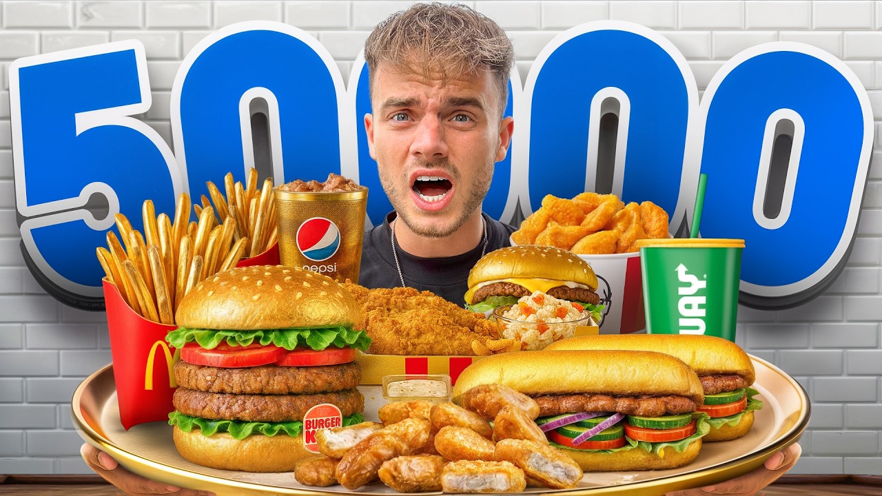 Ik Eet 50.000 Calorie&euml;n In 12 Uur!