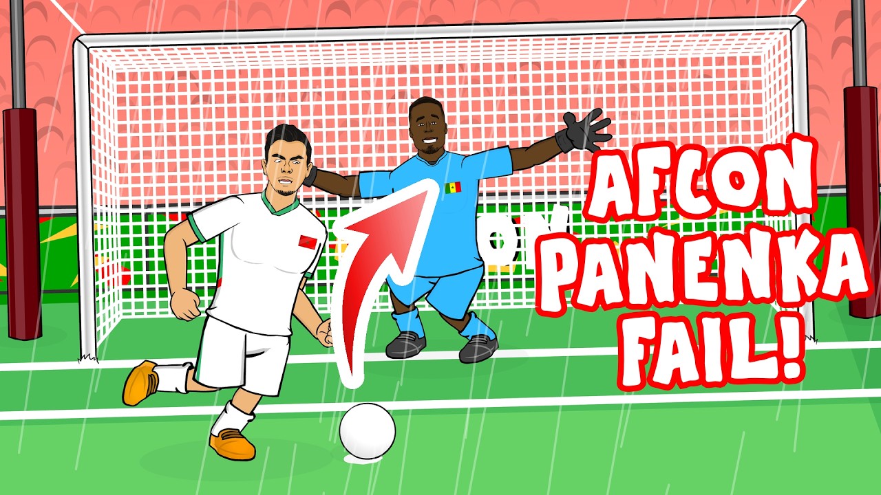 BRAHIM DIAZ PANENKA FAIL😂 AFCON Final 2025 (Senegal 1-0 Morocco Highlights)