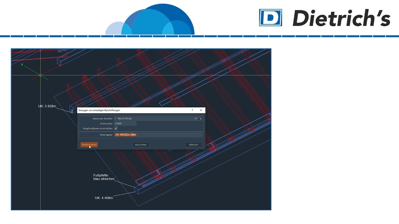 3D-Beschriftungen | Dietrich's Version 21