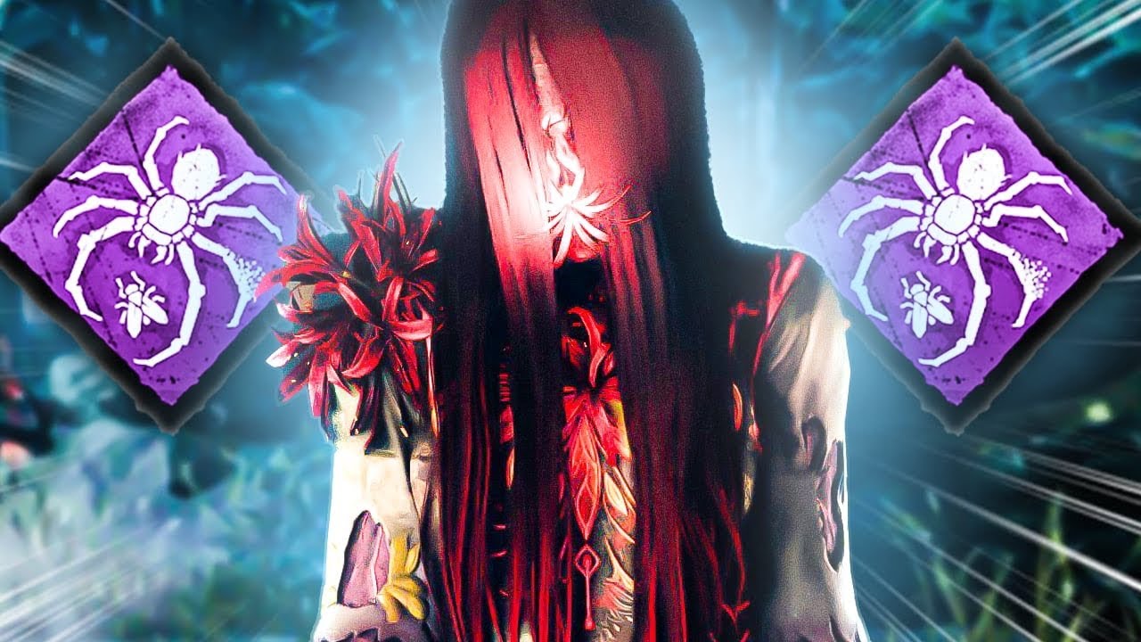 The Onryō ซาดาโกะ+แมงมุม = เก็บ 4 ตึงๆ | Dead By Daylight