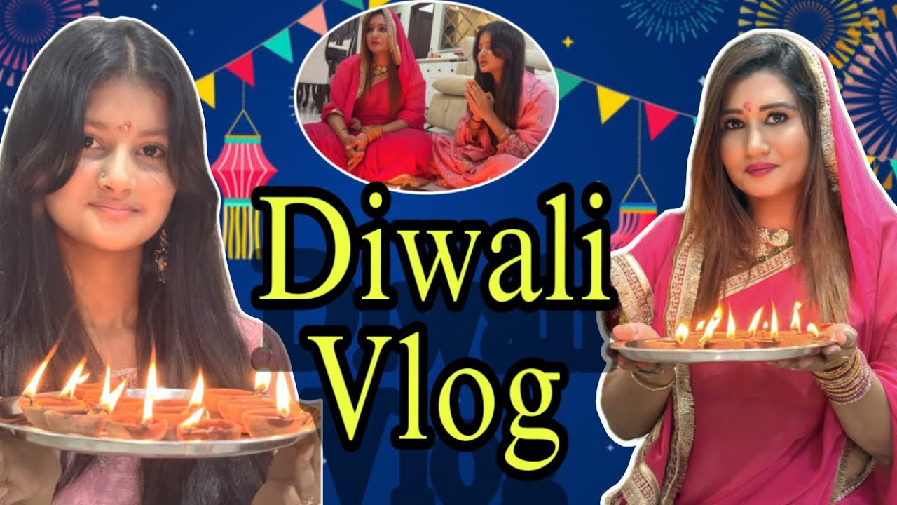 Aadi Or Amrin Ki Dhamakedaar Diwali 💣😄 || Diwali Vlog  2025 | Neetu Verma Vlog 