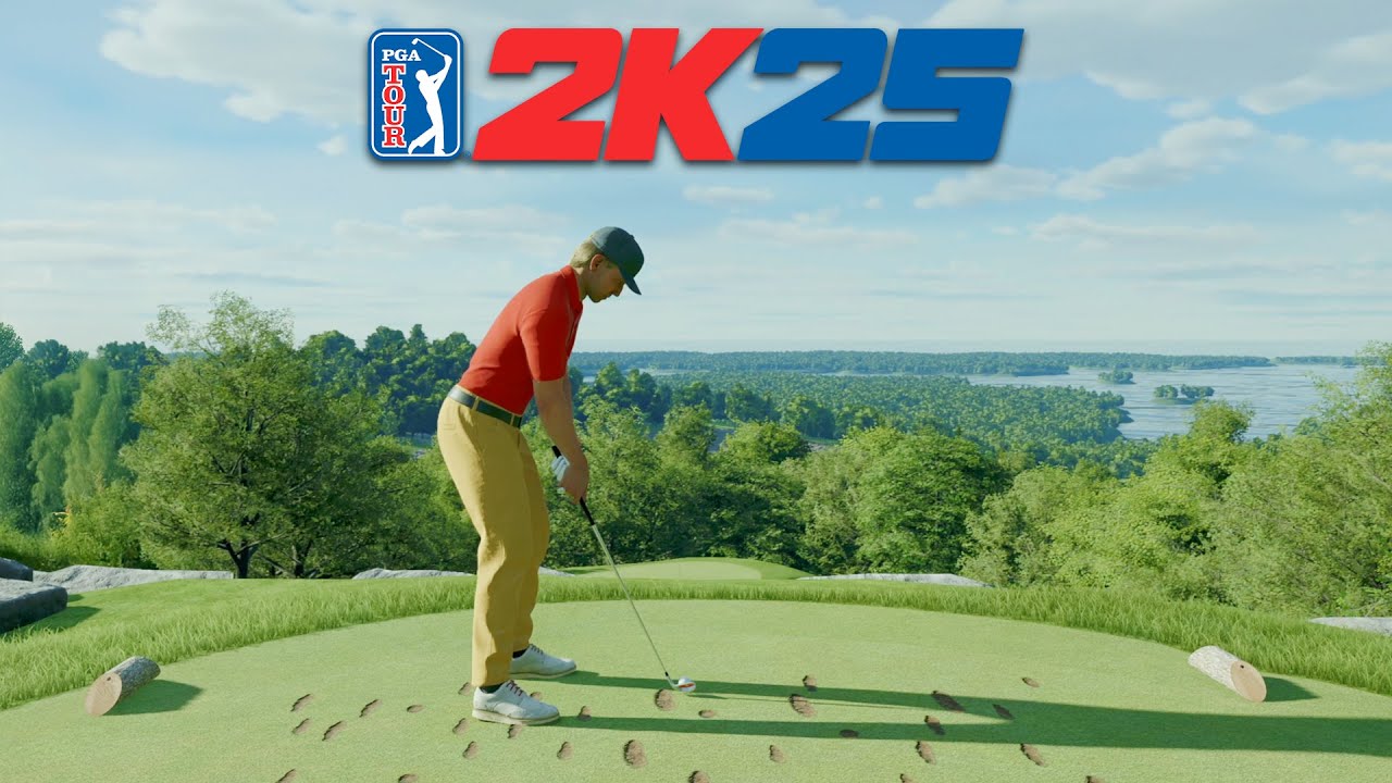 WE HAD A MATCH AT TOP OF THE ROCK IN PGA TOUR 2K25...
