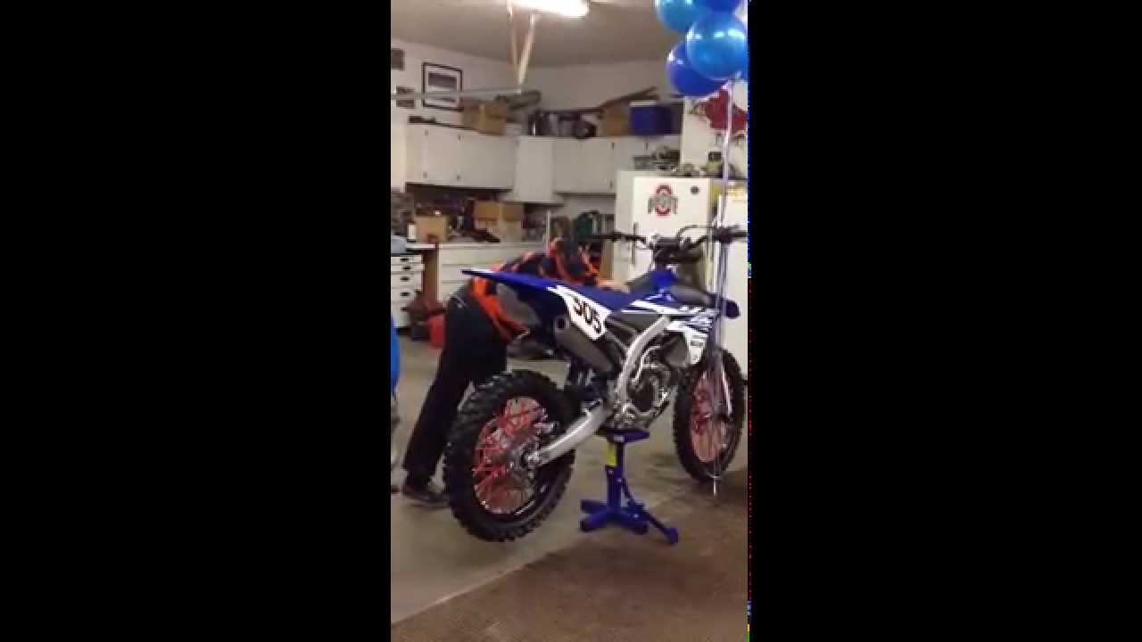 Kids Reaction to getting Dirtbike for His Birthday