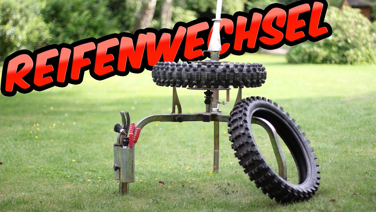 Mal wieder Reifenwechsel / MX / Motocross Reifenwechsel