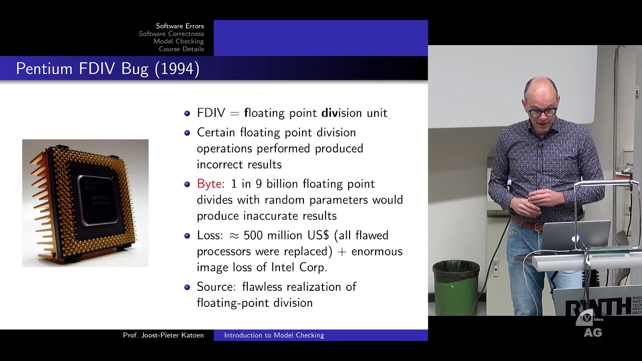 Lecture 1 -  Introduction (Model Checking)