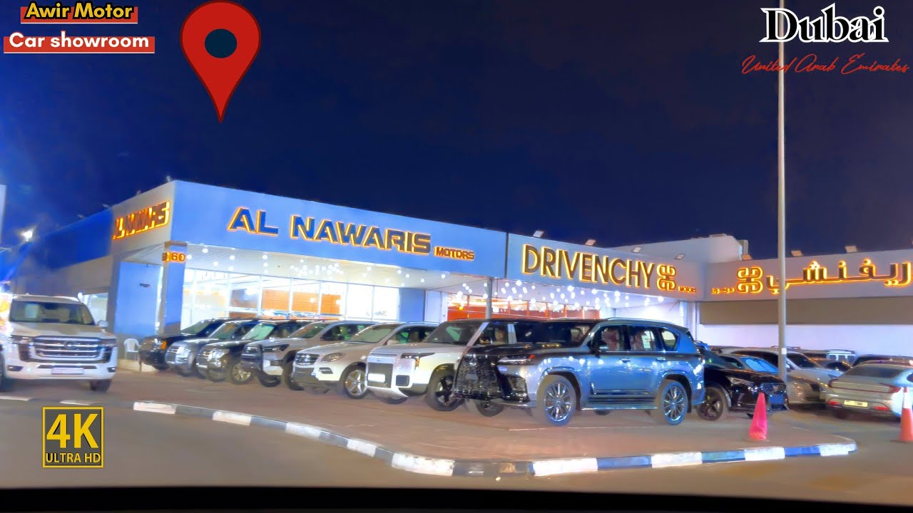 Al Aweer Auto Market Car Showroom - 4K Drive Tour With Your Dream Car Awaits