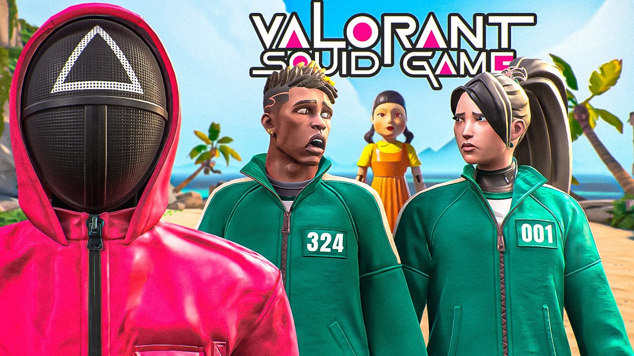 ¡Recreé EL JUEGO DEL CALAMAR en VALORANT!
