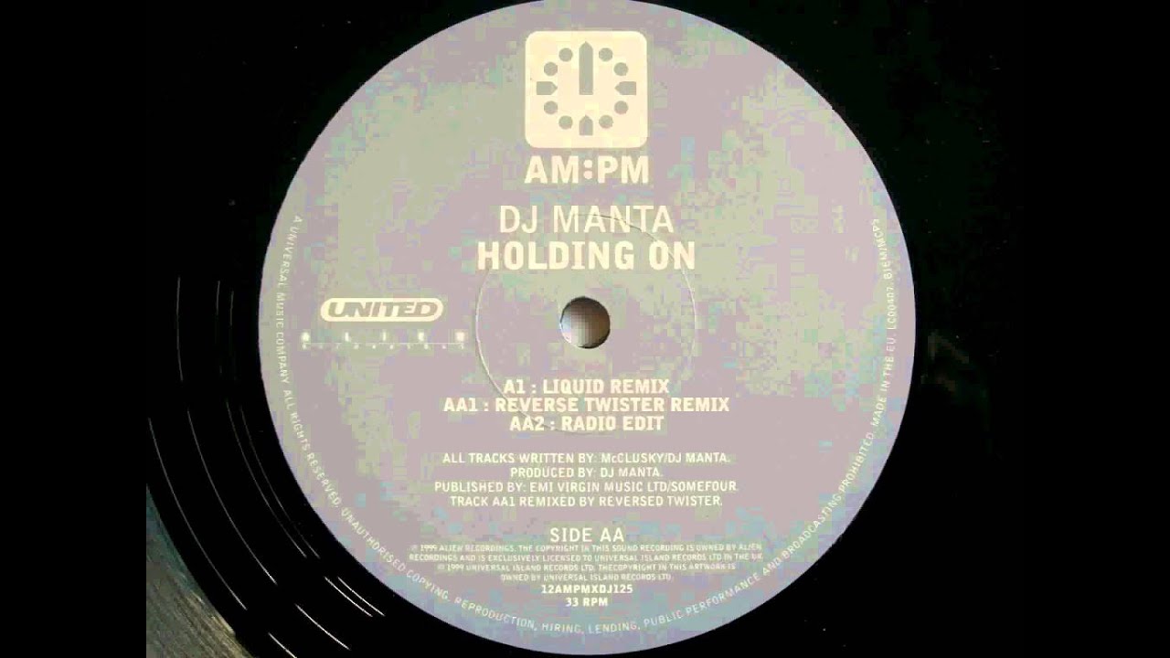 DJ Manta - Holding On (Reversed Twister Remix)