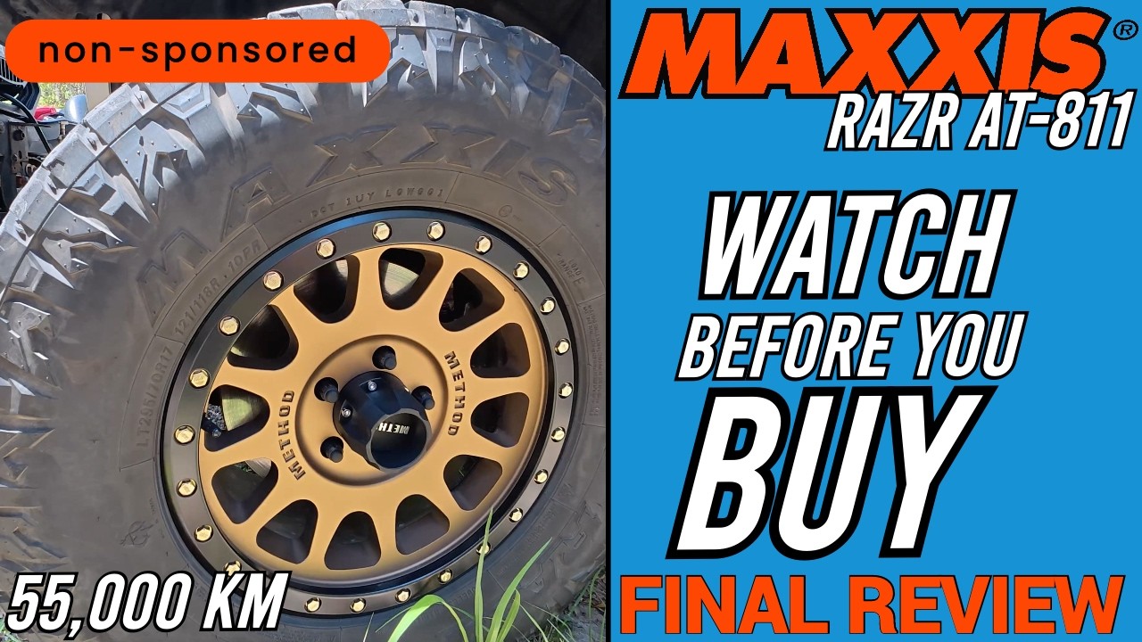 Maxxis RAZR AT 811 | Посмотрите перед покупкой | Путешествия на всю катушку