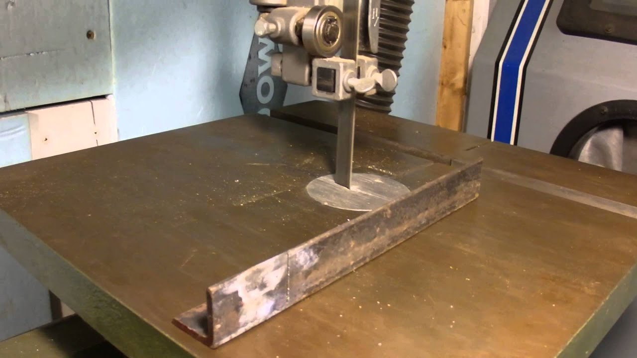 Wood Band Saw conversion to Metal Cutting  DC Drive
