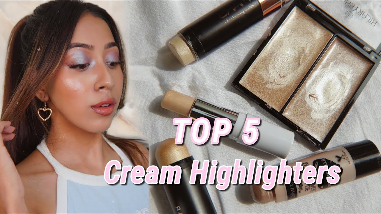 Top 5 Affordable Cream Highlighters in India for a Glossy Wet Skin 💦✨
