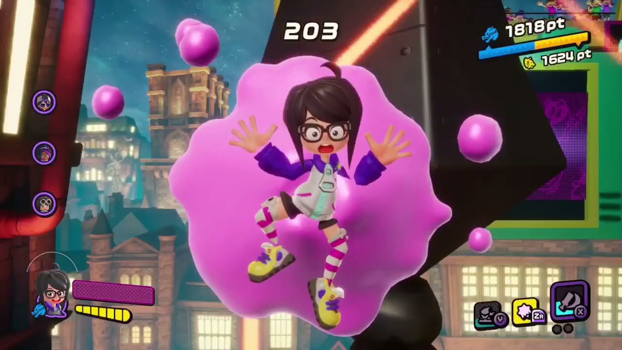 Ninjala teams/Battle Royale-Glitches and combo montage (Ft:0T4kU)