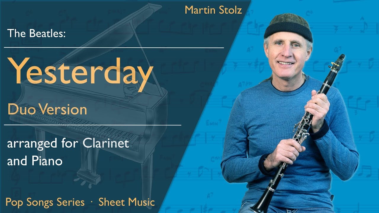 How to play The Beatles’ ”Yesterday“ for Clarinet · Duo Version · Synthesia