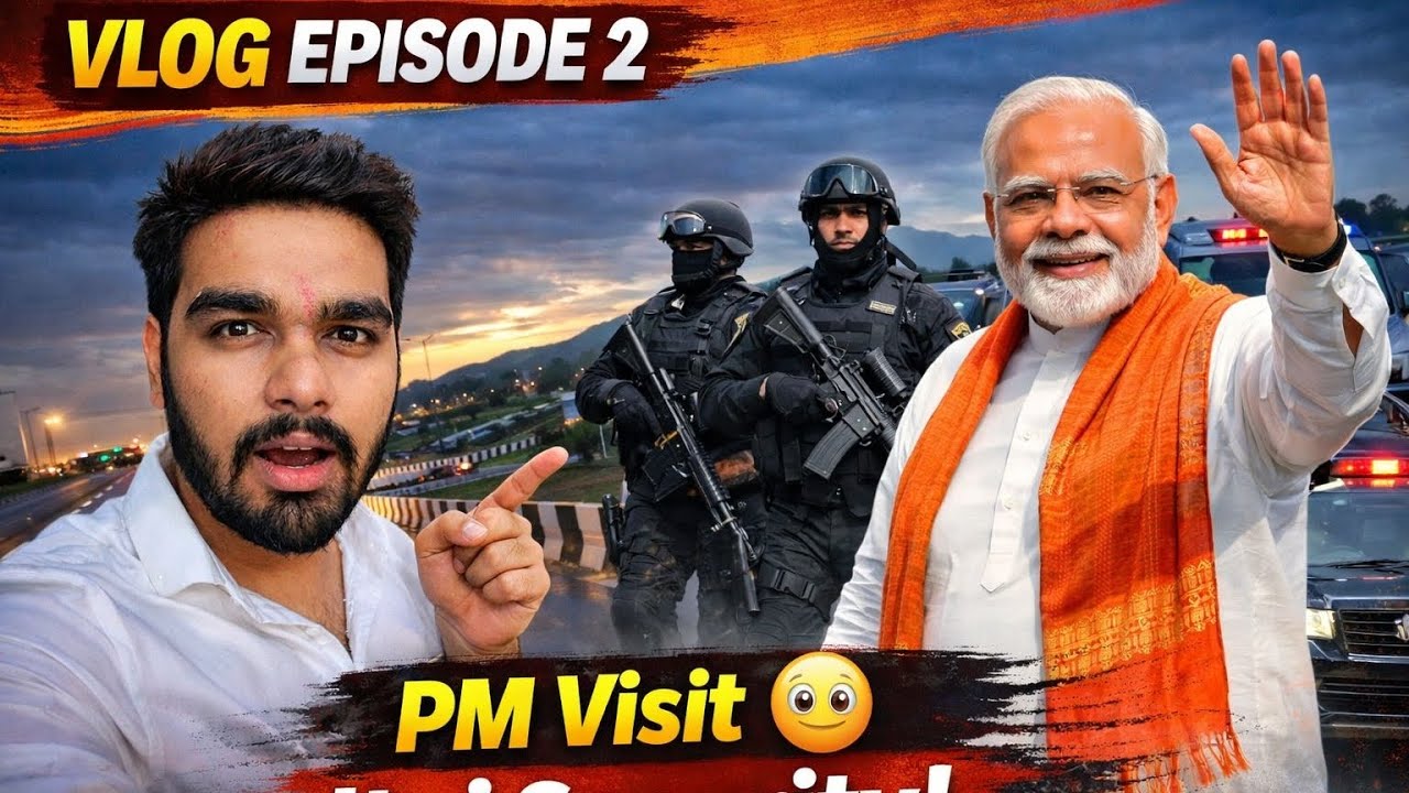 PM Visit in Guwahati 😳 Itni Tight Security! | Guwahati Vlog Episode 2 | Pahal Vlogs