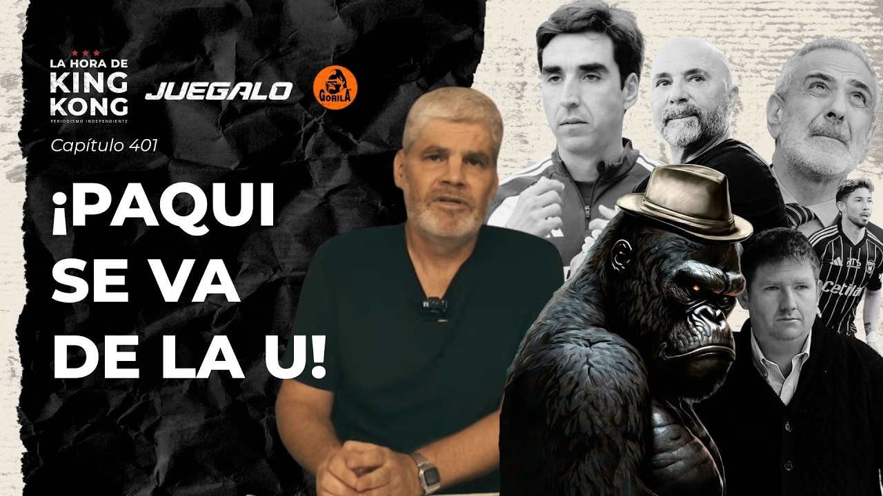 ¡EN VIVO🔴! El adiós de Paqui Meneghini de #LaU - La Hora de King Kong - Capítulo 401